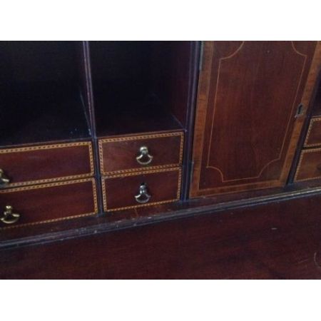 Antiker britischer Mahagoni Sekretär antik ca 1910