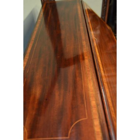 Georgianischer Mahagoni Sekretär britisch antik ca 1780