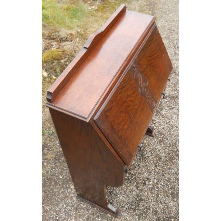 Antiker britischer Eichen Sekretär ca 1920