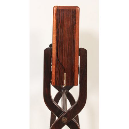 Antiker britischer Palisander Schreibtisch Militär Klapptisch ca 1850