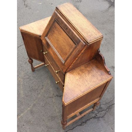 Antiker Eichen Sekretär original englisch ca 1920