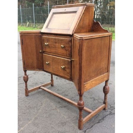 Antiker Eichen Sekretär original englisch ca 1920