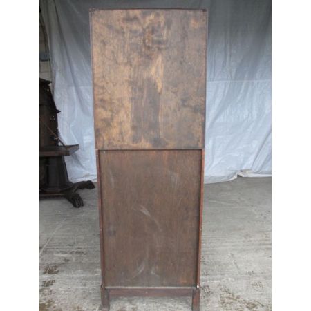 Edwardianisches antikes Eichen Bureau Bookcase britisch ca 1890