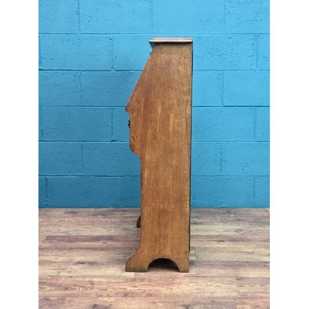 Antiker Arts and Crafts Eichen Sekretär Bücherschrank britisch ca 1900