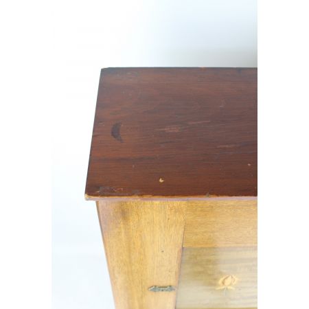 Edwardianischer antiker Arts & Crafts Sekretär Mahagoni ca 1890