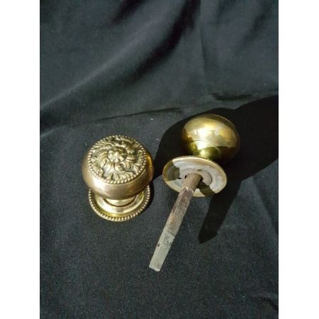 Antike Bronze Messing Türgriffe Regency britisch ca 1810