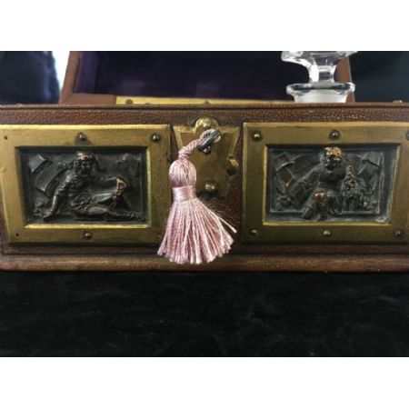 Drei Antike Deutsche Flaschen Köln Tantalus 19. Jahrhundert