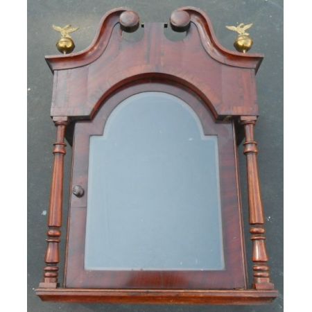 Victorianische original antike Eichen Standuhr ca 1850