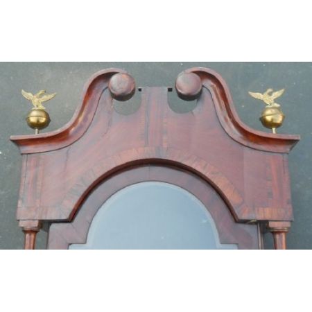 Victorianische original antike Eichen Standuhr ca 1850