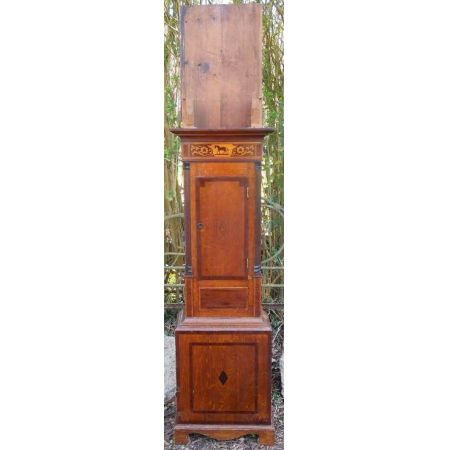 Victorianische original antike Eichen Standuhr ca 1850