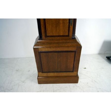 Antike britische Eichen Standuhr ca 1800