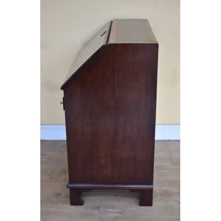 Edwardianischer antiker Mahagoni Sekretär britisch ca 1890