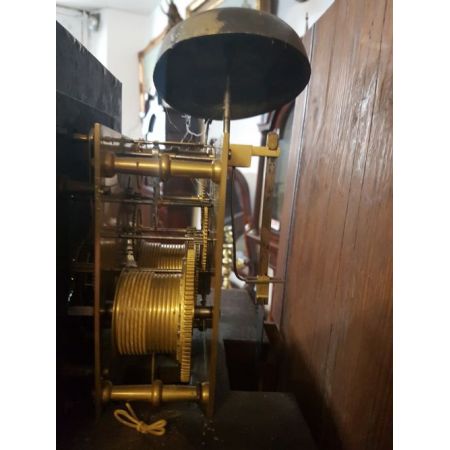 Antike original britische Eichen Standuhr ca 1820