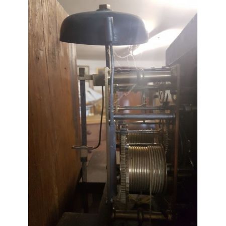 Antike original britische Eichen Standuhr ca 1820