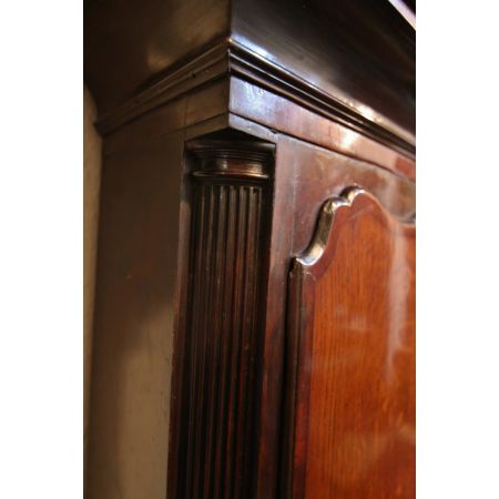 Englische Standuhr Eiche antik ca 1780