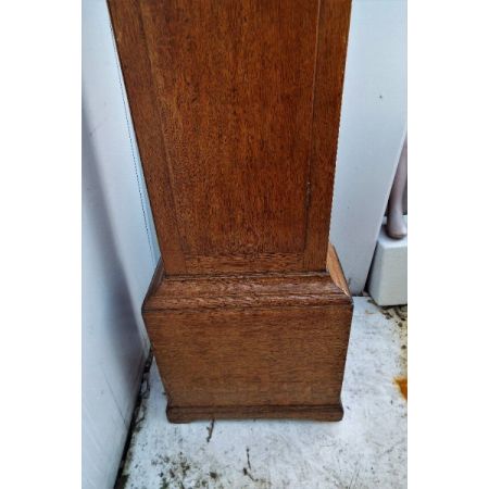 Antike britische Standuhr Eiche ca 1800