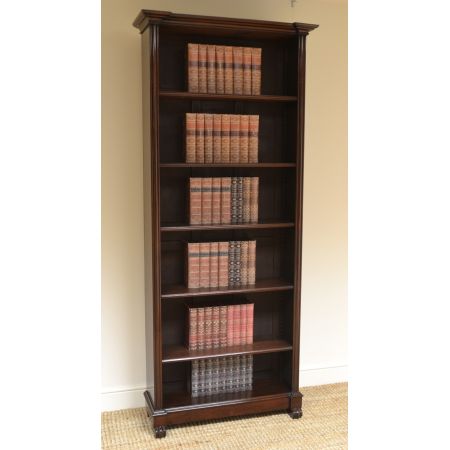 Viktorianischer antiker Bücherschrank Mahagoni britisch ca 1880