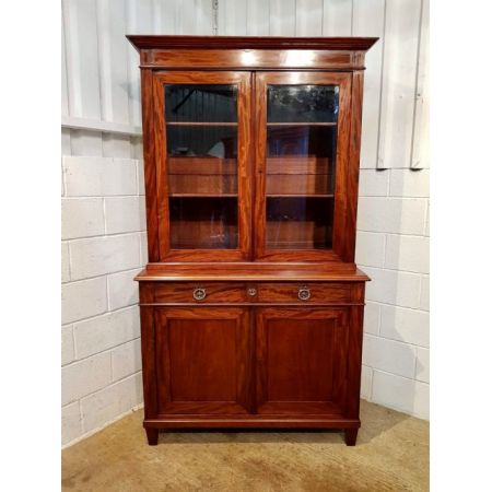 Britischer Regency Bücherschrank Mahagoni antik 1820