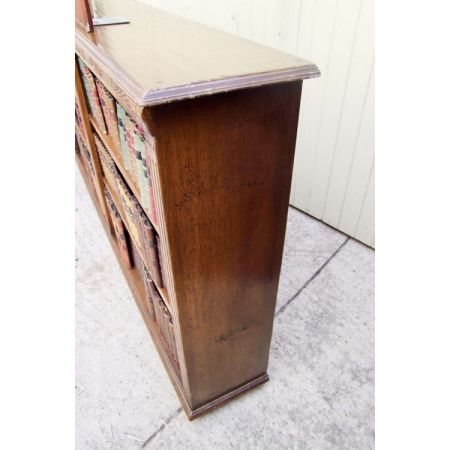 Antikes englisches Eichen Bücherregal ca 1920