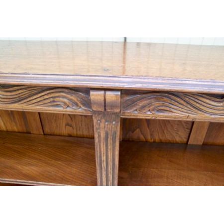 Antikes englisches Eichen Bücherregal ca 1920