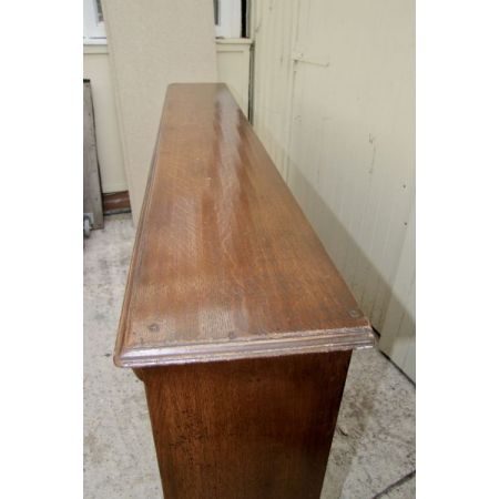 Antikes englisches Eichen Bücherregal ca 1920