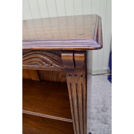 Antikes englisches Eichen Bücherregal ca 1920