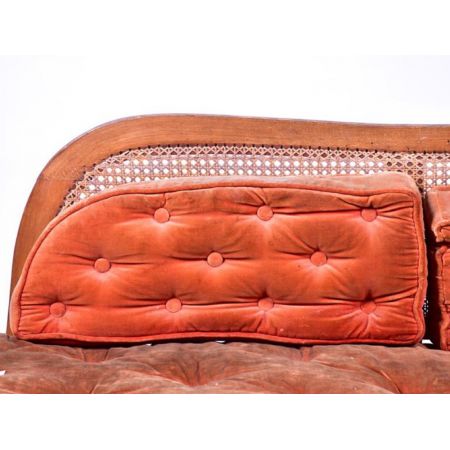 Antike britische Regency Mahagoni Chaiselongue ca 1810