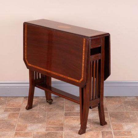 Antiker edwardianischer Mahagoni Tisch englisch ca 1890