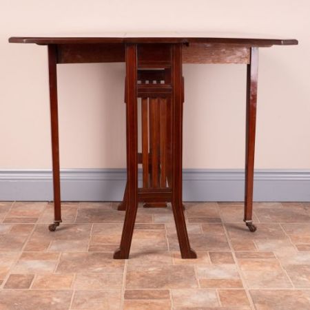 Antiker edwardianischer Mahagoni Tisch englisch ca 1890
