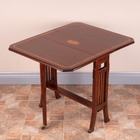 Antiker edwardianischer Mahagoni Tisch englisch ca 1890