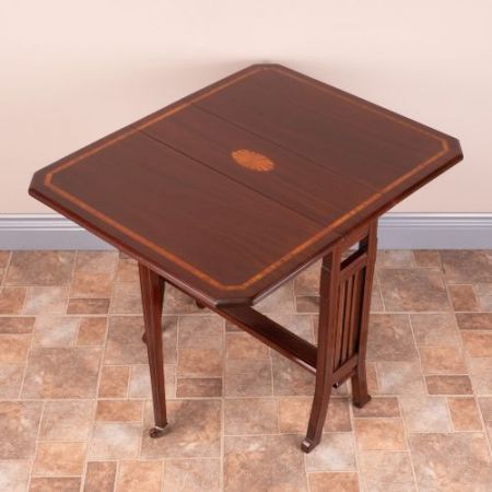 Antiker edwardianischer Mahagoni Tisch englisch ca 1890