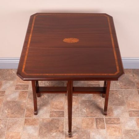 Antiker edwardianischer Mahagoni Tisch englisch ca 1890