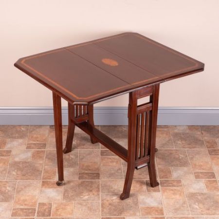 Antiker edwardianischer Mahagoni Tisch englisch ca 1890