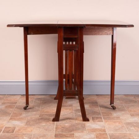Antiker edwardianischer Mahagoni Tisch englisch ca 1890