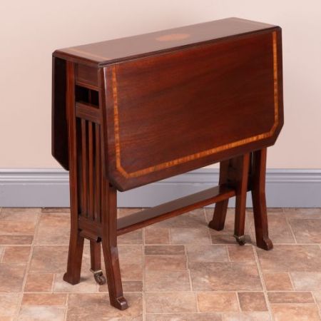 Antiker edwardianischer Mahagoni Tisch englisch ca 1890