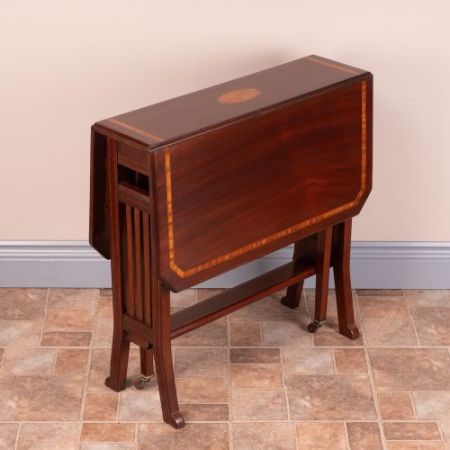 Antiker edwardianischer Mahagoni Tisch englisch ca 1890
