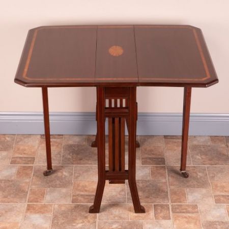 Antiker edwardianischer Mahagoni Tisch englisch ca 1890