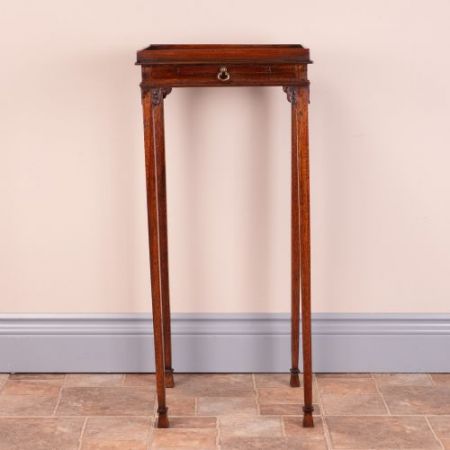 Antiker Mahagoni Beistelltisch britisch ca 1920