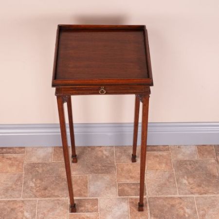 Antiker Mahagoni Beistelltisch britisch ca 1920