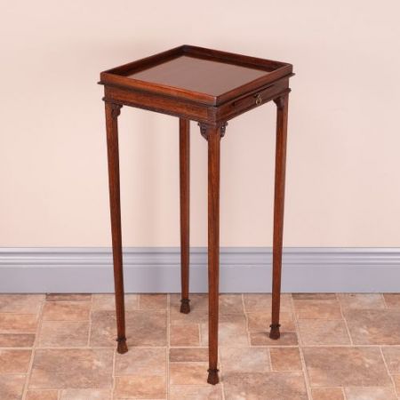 Antiker Mahagoni Beistelltisch britisch ca 1920