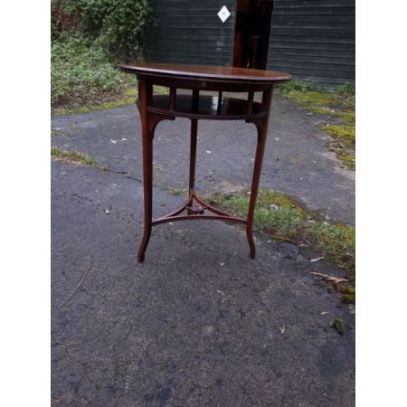 Viktorianischer englischer Palisander Beistelltisch antik ca 1890