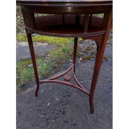 Viktorianischer englischer Palisander Beistelltisch antik ca 1890