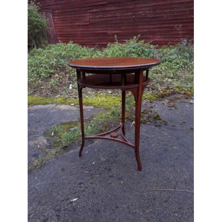 Viktorianischer englischer Palisander Beistelltisch antik ca 1890