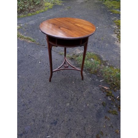 Viktorianischer englischer Palisander Beistelltisch antik ca 1890