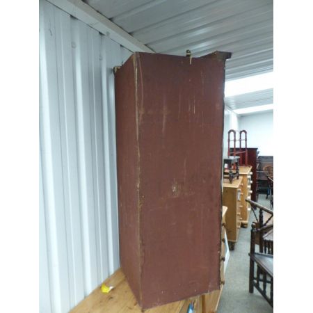 Georgianischer antiker Mahagoni Eckschrank ca 1910