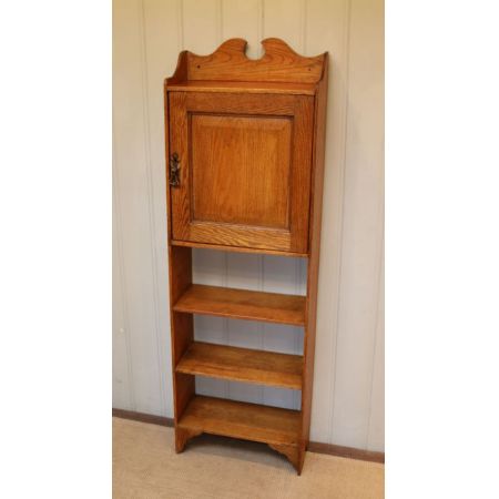 Antiker britischer Eichen Bücherschrank ca 1910