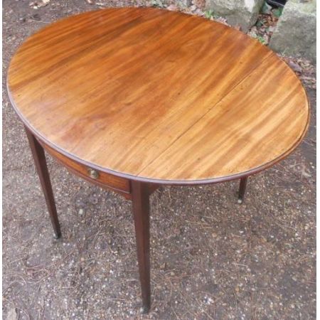 Georgianischer antiker Mahagoni Tisch britisch ca 1800