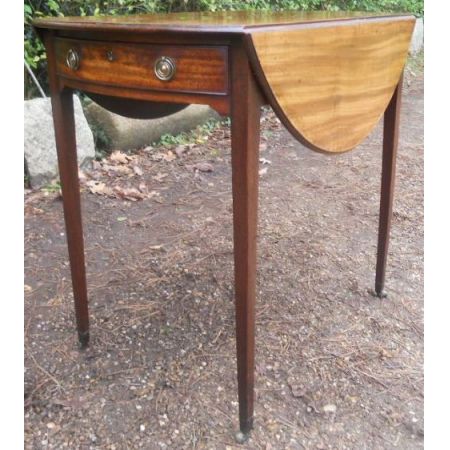 Georgianischer antiker Mahagoni Tisch britisch ca 1800