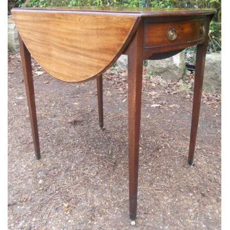 Georgianischer antiker Mahagoni Tisch britisch ca 1800