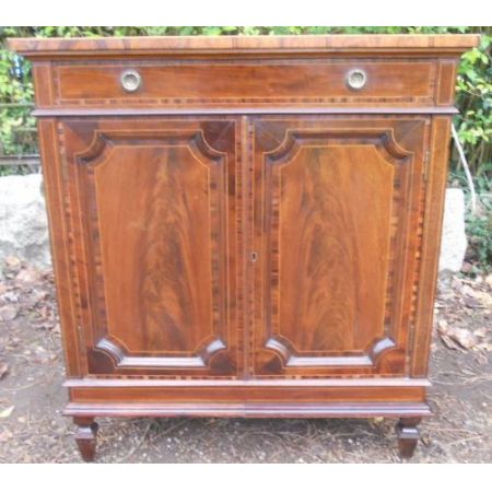 Edwardianischer antiker Mahagoni Bücherschrank englisch ca 1900